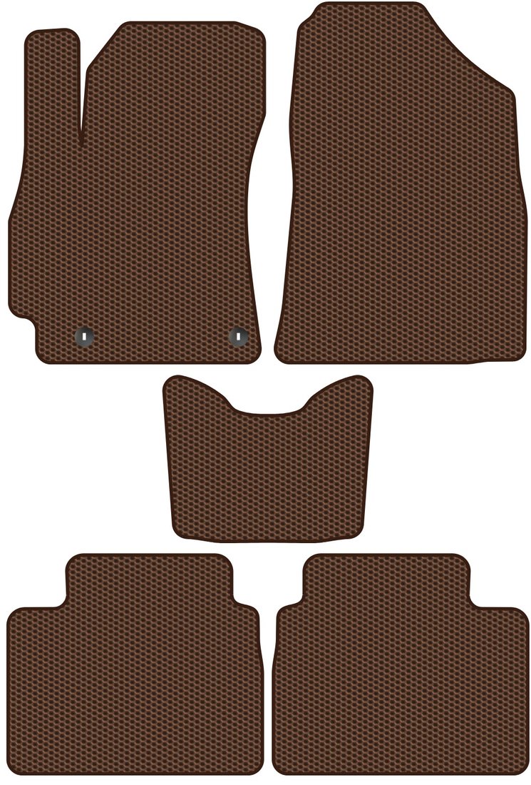 

Комплект ковриков для авто Alicosta Hyundai Elantra VII (седан / CN7) 2020 - Н.В. (коричневый, сота)