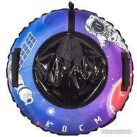 Тюбинг Snowstorm BZ-100 Space W112882 (100см, фиолетовый/черный)