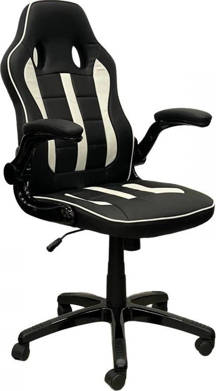 

Игровое (геймерское) кресло SitUp Vega PL (экокожа Black/White)
