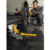 Подкатной домкрат Denzel 51153 2т