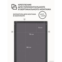 EMZE Line 80x90 LINE.80.90.CHE (черный)