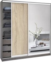 

Шкаф-купе Кортекс-мебель Сенатор ШК12-45 Классика ДСП с зеркалом (береза/дуб сонома)
