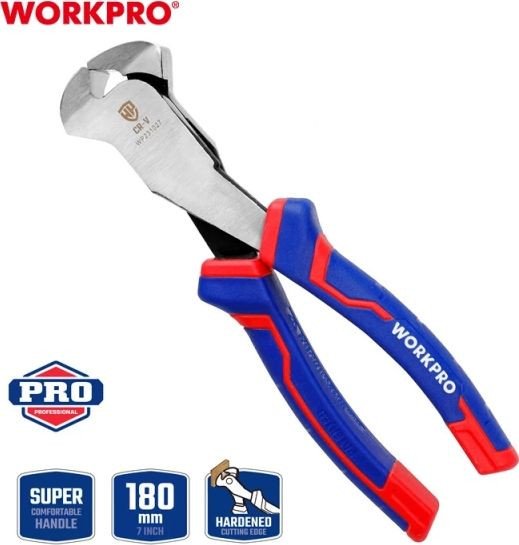 Кусачки торцевые Workpro WP231027
