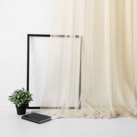 Тюль Pasionaria Вудсток 300x270 (бежевый)