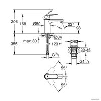 Смеситель Grohe Eurosmart Cosmopolitan 23926000