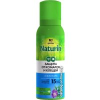 Аэрозоль против насекомых Gardex Naturin N002 от комаров и клещей 100 мл