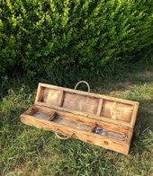 С шампурами 6 шт 65x15x12 см (обжиг)