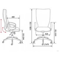 Офисное кресло Norden IQ CX0898H-0-223 (белый/темно-синий)