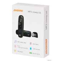 Плеер MP3 Digma U4 8GB