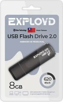 

USB Flash Exployd 620 8GB (черный)