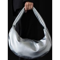 Женская сумка MT.style Hobo (серебристый)