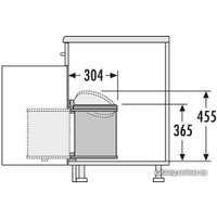 Мусорное ведро Hailo Mono 3515071 в Гомеле