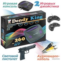 Игровая приставка Dendy King (260 игр + световой пистолет)