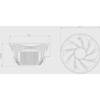 Кулер для процессора DeepCool Archer Bigpro V2 G-U-ARCHER-ARNNNN-G-3