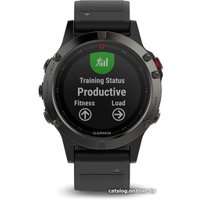 Умные часы Garmin Fenix 5 47mm (серый/черный) [010-01688-00]