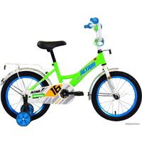 Детский велосипед Altair Kids 16 (салатовый/белый/синий, 2020)