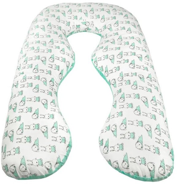 

Подушка для беременных Amarobaby Зайчик AMARO-40A-ZM (мята)