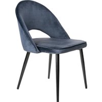 Стул Mio Tesoro Селеста (темно-синий/черный)