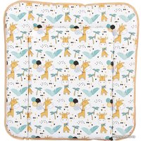 Пеленальный матрас Polini Kids Жирафик на комод 65x65 0002728