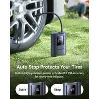 Автомобильный компрессор Baseus GoTrip VA1 Super Mini Cordless Inflator 22-Cylinder Cosmic Black C0119601