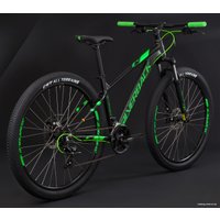 Велосипед Silverback Stride MD 29 2020 (черный/зеленый)