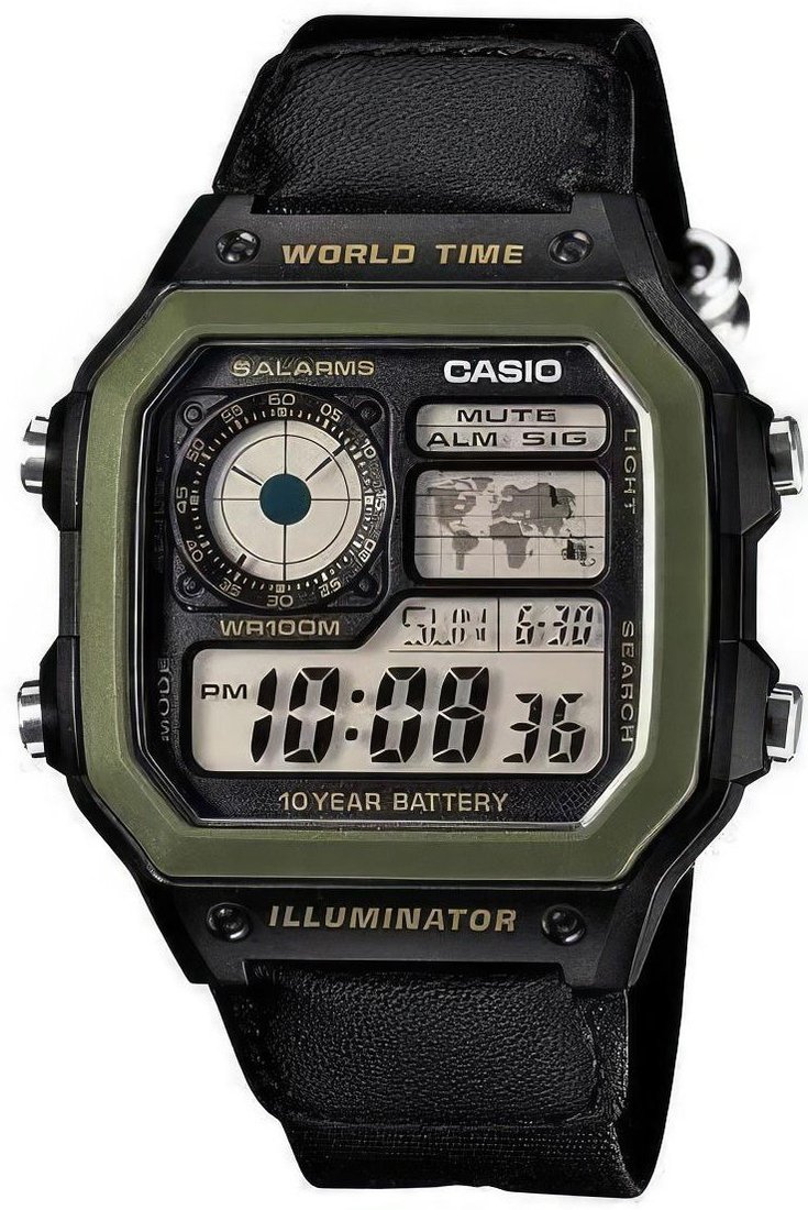 

Наручные часы Casio AE-1200WHB-1B