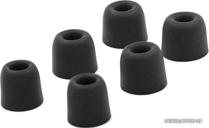 Амбушюры для наушников KZ Acoustics Memory Foam (3 пары, черный)