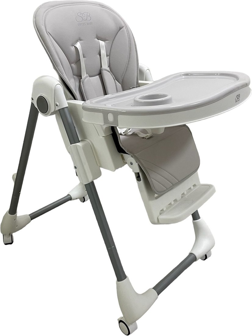 

Высокий стульчик Sweet Baby Roma (серый)