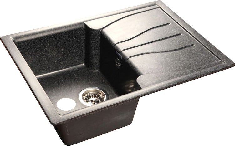 

Кухонная мойка GranFest Standart GF-S680L (черный)