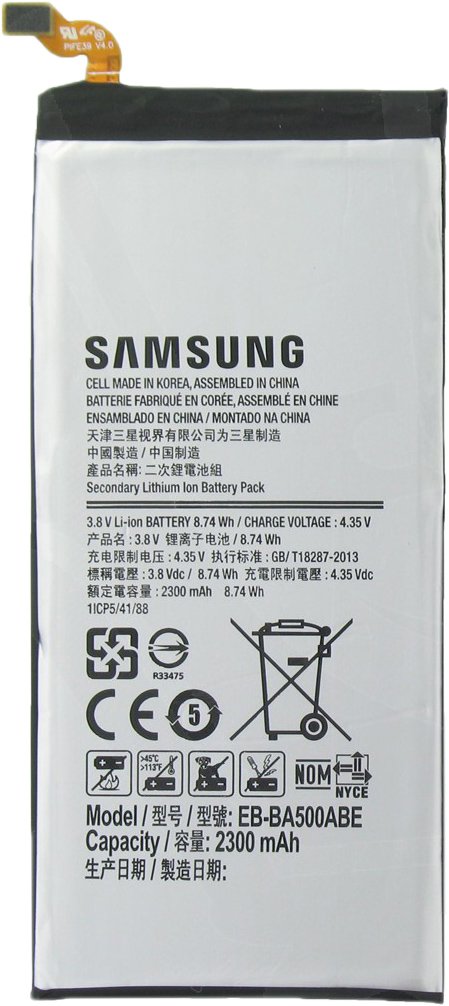 

Аккумулятор для телефона Копия Samsung Galaxy A5 [EB-BA500ABE]