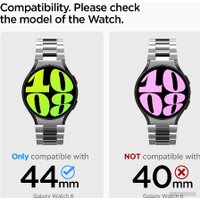 Ремешок Spigen Modern Fit Band для Galaxy Watch6 (44мм) (серебристый)