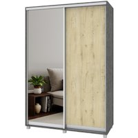 Шкаф-купе Modern Роланд Р652 (камень темный/ирландский дуб)