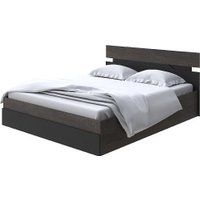 Кровать PROxSON Milton с ПМ 180x190 (дуб кантербери/черный)