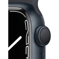 Умные часы Apple Watch Series 7 41 мм (полуночный/полуночный спортивный)