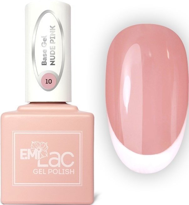 

Основа Emi E.MiLac Base Gel Нюдово-розовый 10 15 мл