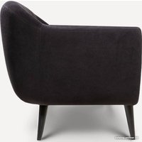Диван Divan Роттердам-3 Velvet Black 85421 (черный)