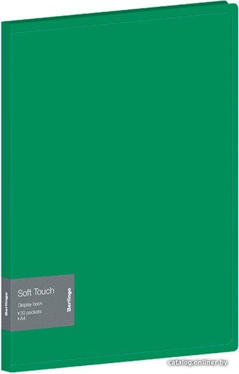 Папка для бумаг Berlingo Soft Touch DB4_30983 (зеленый)
