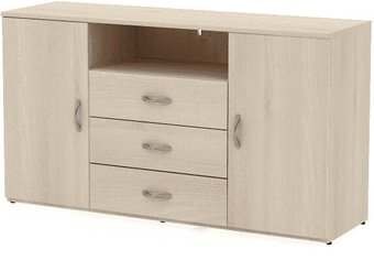 Комод 3Dom Слим-Практик СП584 (акация молдавская)