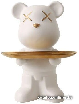 Статуэтка Merry Bear Home Decor Violent Bear Черное и белое 30001208