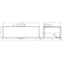 Кухонная вытяжка Elikor Cube Basic 60П-500-КЗД 692342 (белый)