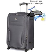 Чемодан 4 ROADS 6127-M 64 см (темно-серый)