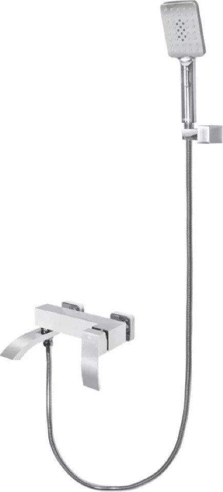 Смеситель Grocenberg GB8007 (белый хром)