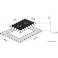 Варочная панель MAUNFELD EVSI292BK