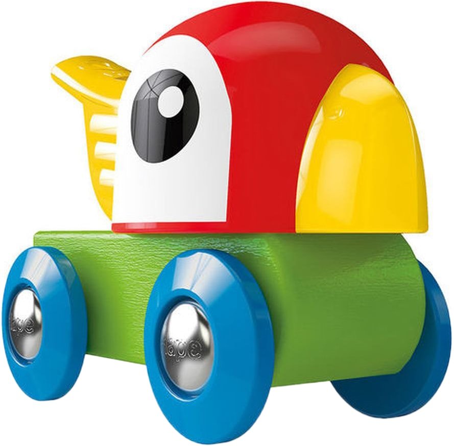 

Развивающая игрушка Hape Свистящий попугайчик E3808