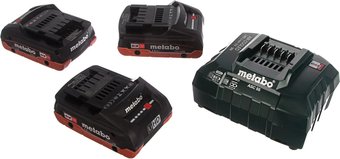 Аккумулятор с зарядным устройством Metabo Basic-Set 685132000 (18В/3x4 Ah + 14.4–36В )