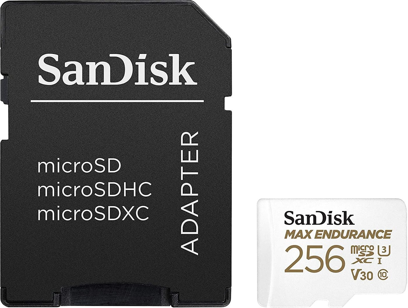 

Карта памяти SanDisk microSDXC SDSQQVR-256G-GN6IA 256GB (с адаптером)