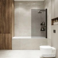 Стеклянная шторка для ванны Benetto Open BEN802-BLT в Бресте