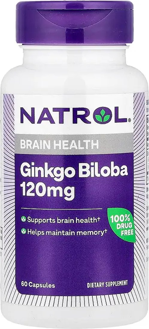 БАД Natrol Натрол Гинкго Билоба (60 капсул)
