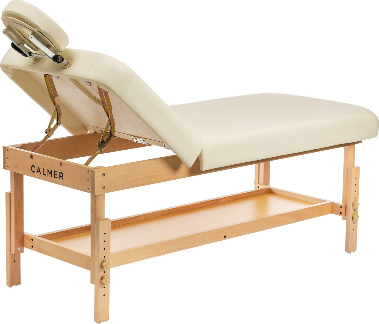 Массажный стол Calmer Indigo Two (бежевый) — Chaika Market