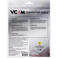 Кабель VCOM CU420M-1.8M USB 3.2 Gen2 Type-C - USB 3.2 Gen2 Type-C (1.8 м, черный)
